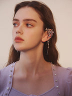 Fairycore Crystal Ear Cuff Earrings