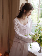 Dreamy Draped 3-Piece Loungewear Set