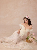 Ivory Lace Princess Corset & Skirt