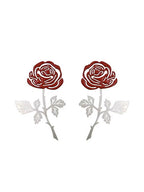 Romantic Rose Statement Earrings