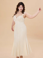 Ivory Pearl Corset Gown