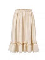 Ivory Lace Rose Fairytale Top & Ruffle Skirt