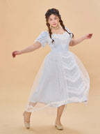 Sky Blue Lace Princess Dress