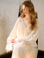 Snow White Vintage Knit Cardigan