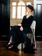 Romantic Layered Tulle Skirt