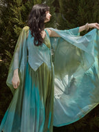 Ocean Breeze Gradient Maxi Dress