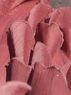 Rose Ruffle Vintage Dusty Pink Dress