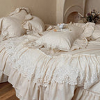 Ivory Lace Reverie Bedding Set