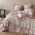 Blush Lace Symphony Bedding Set