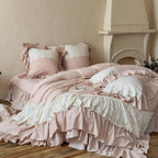 Blush Lace Symphony Bedding Set