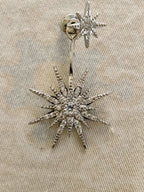 Starlight Radiance Drop Earrings