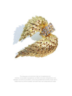 Golden Wing Statement Ring