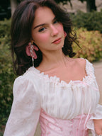 Blush Corset Rose Garden Dress