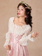 Blush Corset Rose Garden Dress