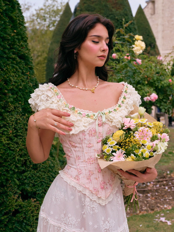 Blooming Lace Garden Corset