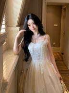Whispering Petal Tulle Dress