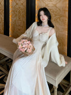 Seashell Pearl Fairytale Gown