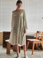 Blue Garden Vintage Lace Nightgown