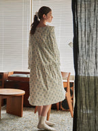 Blue Garden Vintage Lace Nightgown