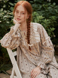 Rosebud Cottage Ruffle Loungewear Set