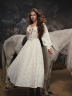 Prairie Lace Corset Meadow Dress