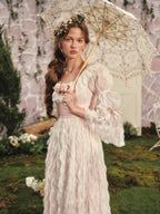 Rosy Whispers Garden Muse Dress