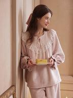 Blossom Lace Morning Soft Loungewear Set