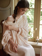 Whispering Dawn Vintage Nightgown