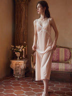 Blossom Whisper Lace Nightgown & Robe