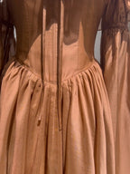Cocoa Muse Off-Shoulder Corset Dress