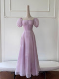 Lavender Whisper Corset Fairy Dress