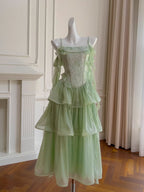 Enchanted Tiered Ruffle Garden Dress