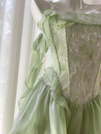 Enchanted Tiered Ruffle Garden Dress