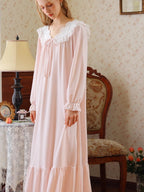 Retro Velvet Princess Nightgown