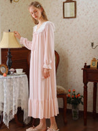 Retro Velvet Princess Nightgown