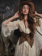 Moonlit Meadow Lace Long Dress