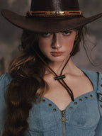 Blue Ridge Western Lace-Up Top