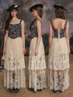 Midnight Garden Tapestry Corset