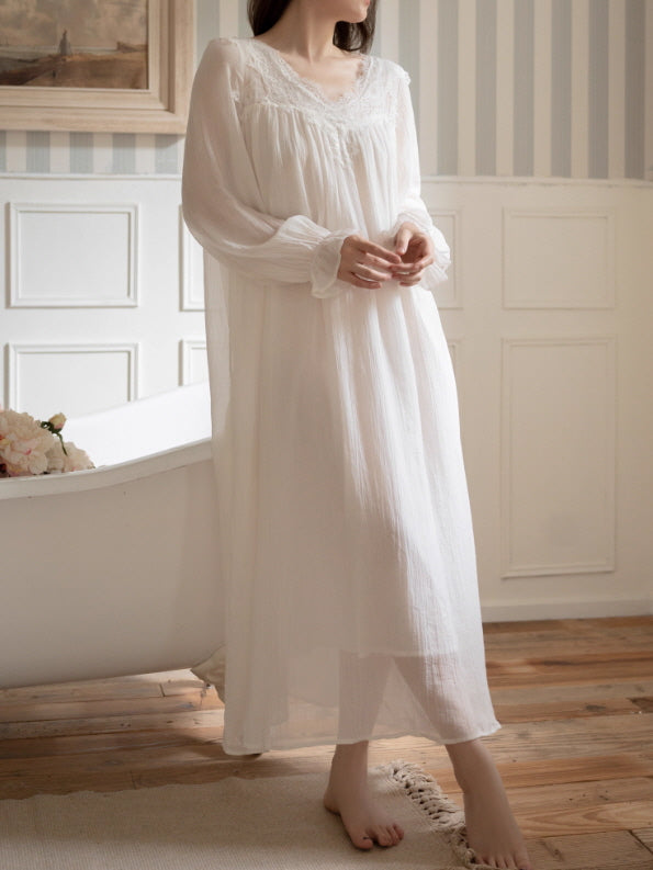 Lace Veil Reverie Nightgown