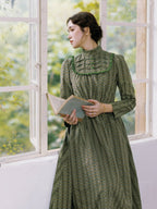 Moss Meadow Storybook Prairie Dress