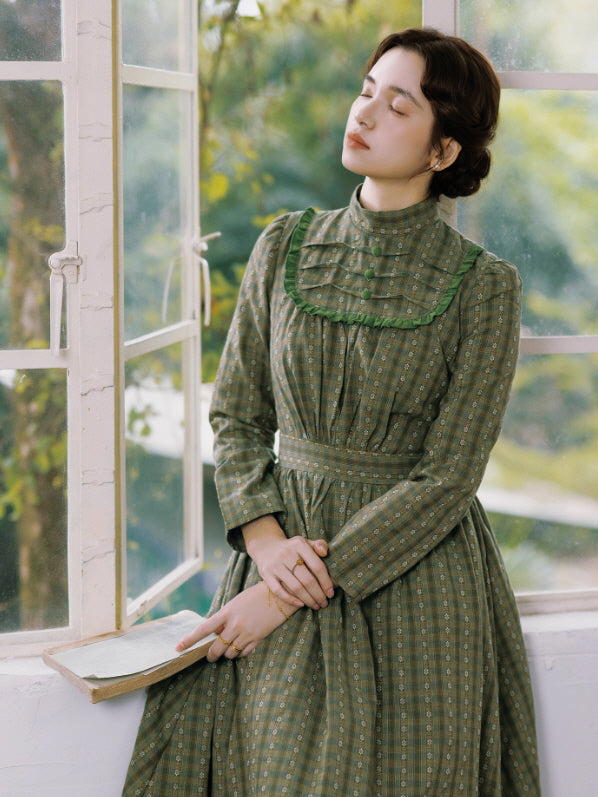 Moss Meadow Storybook Prairie Dress