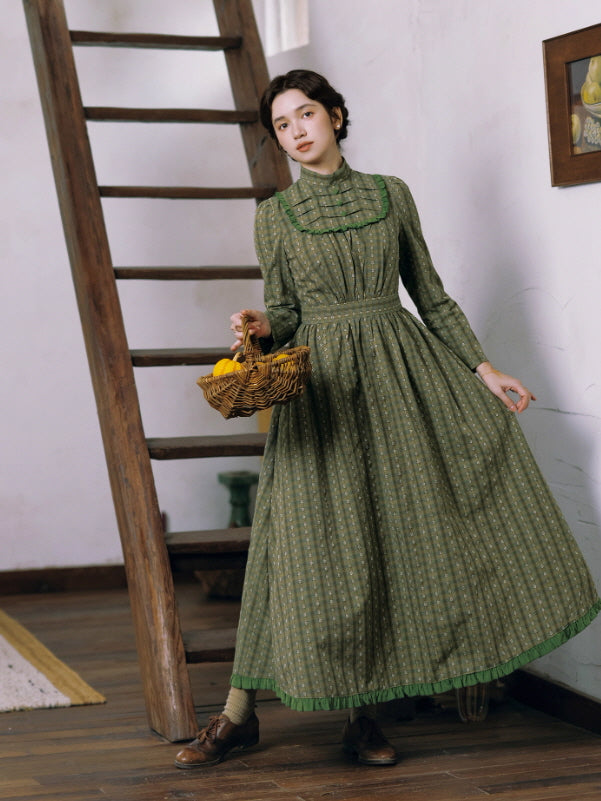 Moss Meadow Storybook Prairie Dress