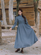 Blue Haze Vintage Cottage Daydress