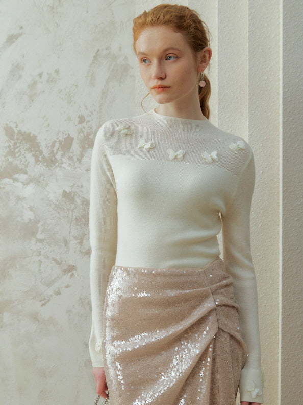Butterfly Whisper Knit Top
