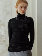 Butterfly Stardust Turtleneck Knit