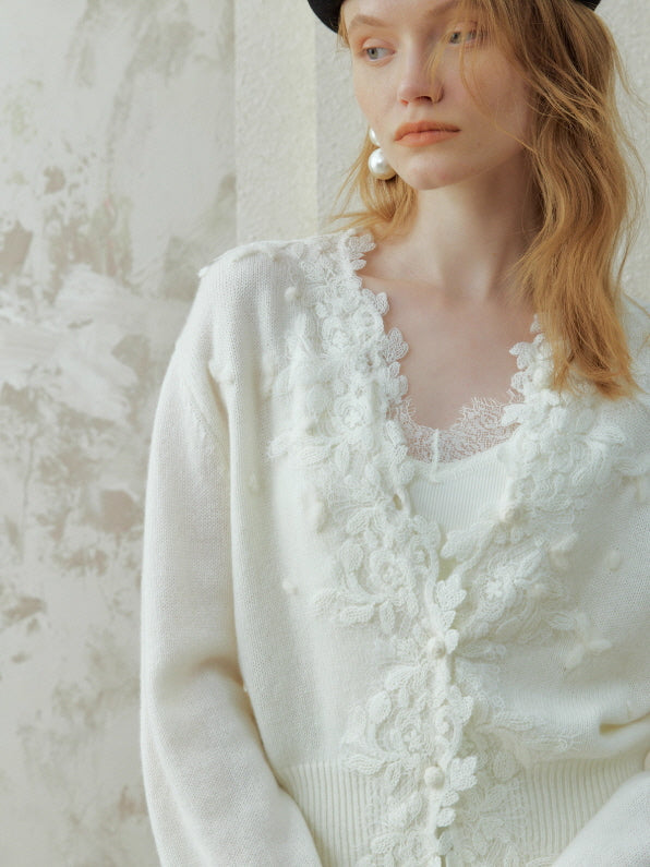 Heirloom Lace Garden Cardigan