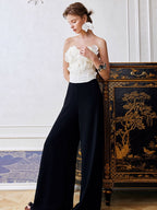 Petal Bloom Strapless Corset Top