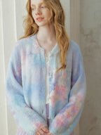 Pastel Cloud Garden Cardigan