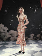 Starlit Rose Corset Dress