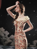 Starlit Rose Corset Dress